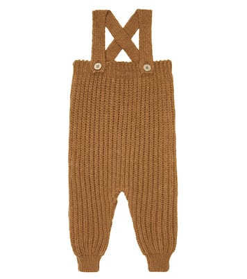 Baby Fede ribbed-knit overalls | 1 + in the Family