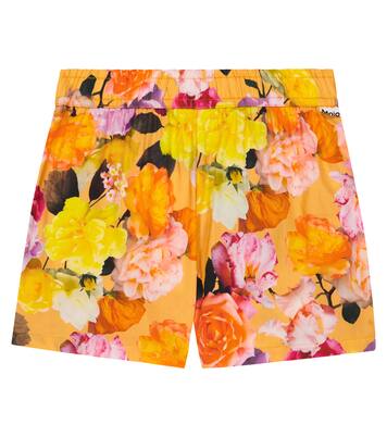 Air floral cotton shorts | Molo