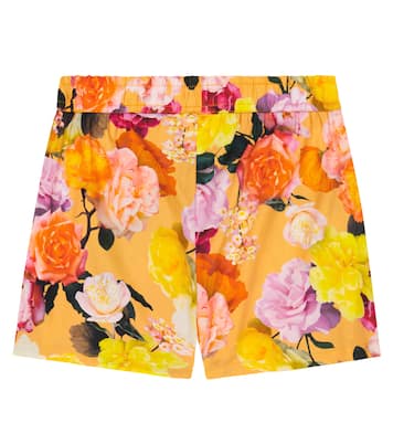 Air floral cotton shorts | Molo