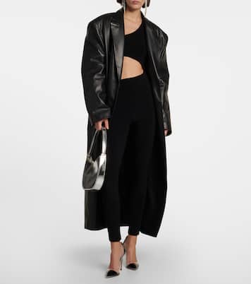 Shane asymmetric catsuit | Norma Kamali