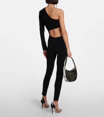 Shane asymmetric catsuit | Norma Kamali