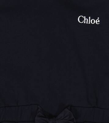 Cotton jersey sweater dress | Chloé Kids