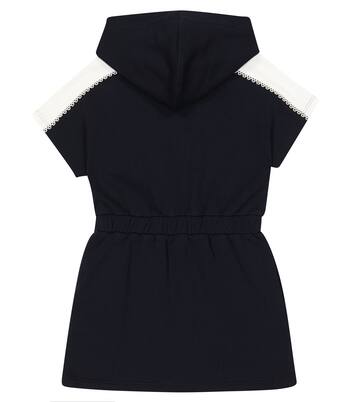 Cotton jersey sweater dress | Chloé Kids