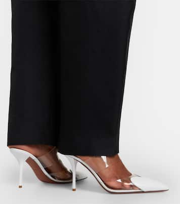 Mules Cœur mit Lackleder | Alaïa