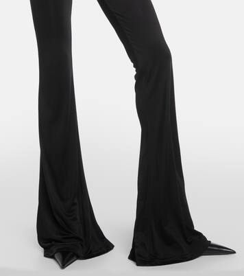 X Dua Lipa Schlaghose aus Jersey | Versace