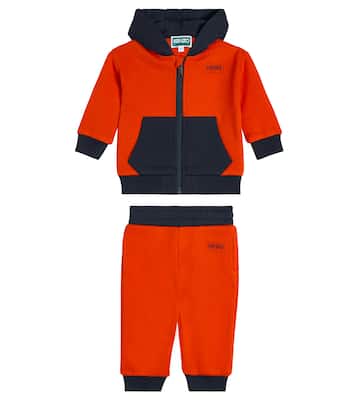Baby cotton-blend tracksuit | Kenzo Kids