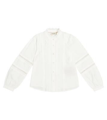 Embroidered cotton blouse | Scotch & Soda Kids