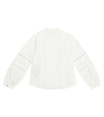 Embroidered cotton blouse | Scotch & Soda Kids
