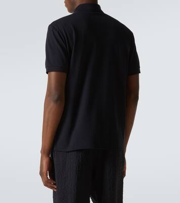 Cotton-blend polo shirt | Giorgio Armani