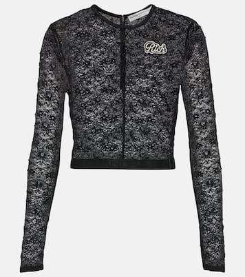 Verziertes Cropped-Top | Alessandra Rich