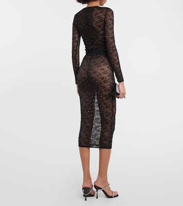 Verziertes Cropped-Top | Alessandra Rich