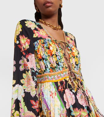 Bedrucktes Maxikleid | Camilla