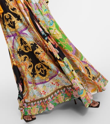 Bedrucktes Maxikleid | Camilla