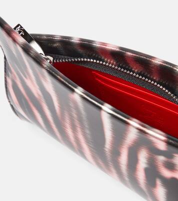 Loubitwist Small leather clutch | Christian Louboutin