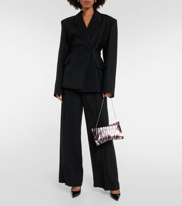 Loubitwist Small leather clutch | Christian Louboutin