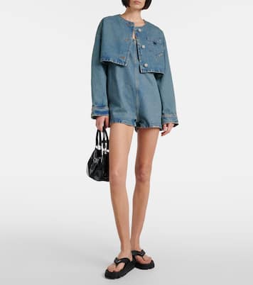 Soft Cage vinyl thong sandals | Prada