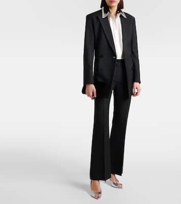 Open Apostropha 80 metallic leather pumps | Christian Louboutin