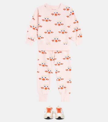 Clowns cotton terry sweatshirt | Tinycottons