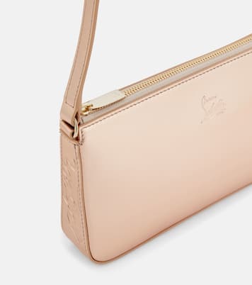 Loubila metallic leather shoulder bag | Christian Louboutin