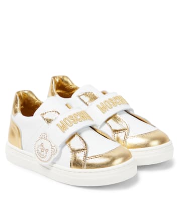 Leather sneakers | Moschino Kids