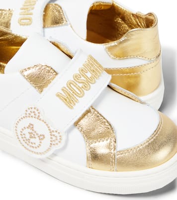 Leather sneakers | Moschino Kids