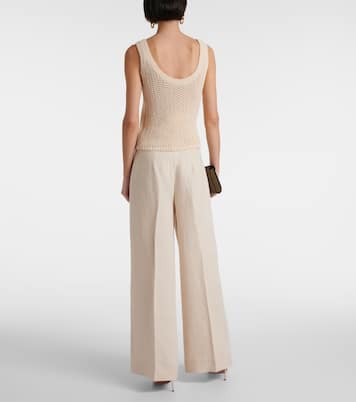 Arrigo knit cotton-blend tank top | Max Mara