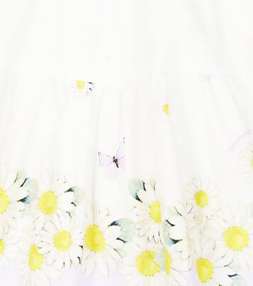 Bébé – Robe en coton à fleurs | Monnalisa
