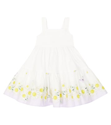 Bébé – Robe en coton à fleurs | Monnalisa