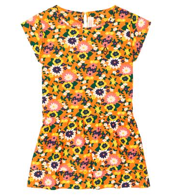 Hummingbird printed cotton dress | The Animals Observatory