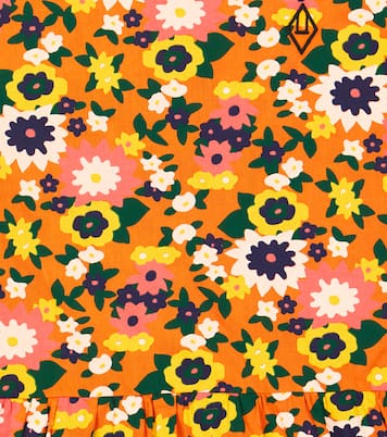 Hummingbird printed cotton dress | The Animals Observatory