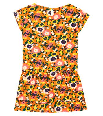 Hummingbird printed cotton dress | The Animals Observatory