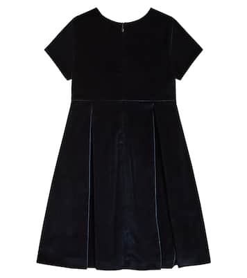 Medusa '95 velvet dress | Versace Kids