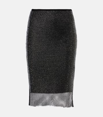 Midirock Zinnia mit Kristallen | Sportmax