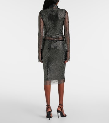 Midirock Zinnia mit Kristallen | Sportmax