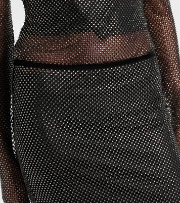 Midirock Zinnia mit Kristallen | Sportmax