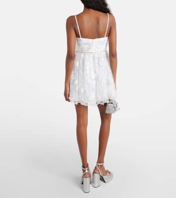 Verziertes Minikleid | Self-Portrait