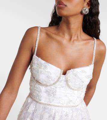 Verziertes Minikleid | Self-Portrait