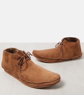 Mokassins Tyler aus Veloursleder | The Row