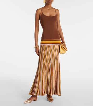 Jama metallic leather slingback ballet flats | Malone Souliers