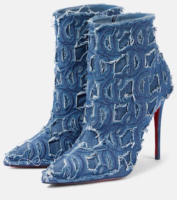 Ankle Boots So Kate 100 aus Denim | Christian Louboutin