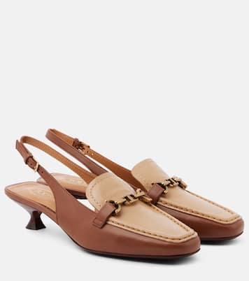 Slingback-Pumps 35 aus Leder | Tod's