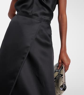 Mila silk maxi skirt | Khaite