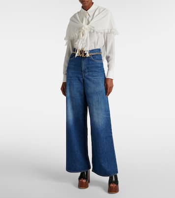 Bluse Knotted Heritage aus Crêpe de Chine aus Seide | Chloé