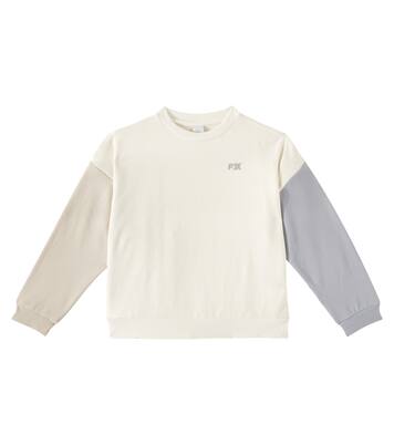 Colorblocked cotton-blend sweatshirt | Rylee + Cru
