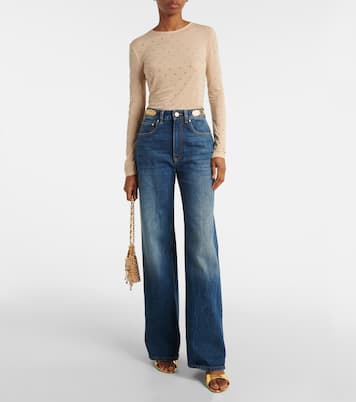 Top con cristalli | Rabanne