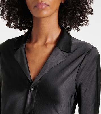 White Label Midikleid Amelie aus Satin | Proenza Schouler