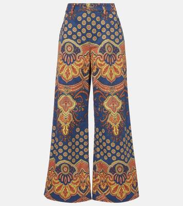 Voyage Imaginaire wide-leg jeans | Valentino