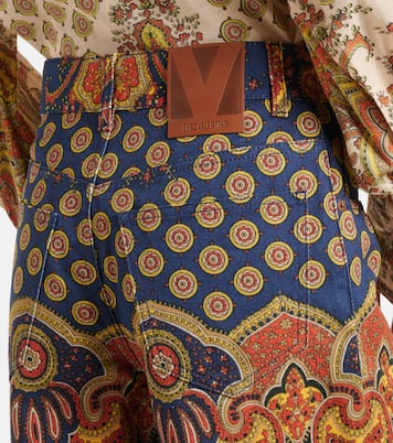 Voyage Imaginaire wide-leg jeans | Valentino