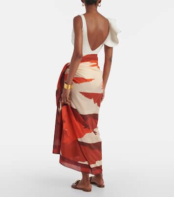 Pareo Sailing Landscapes aus Baumwolle | Johanna Ortiz