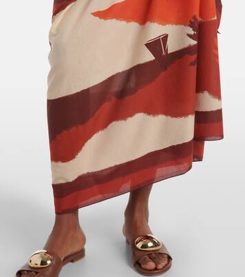 Pareo Sailing Landscapes aus Baumwolle | Johanna Ortiz